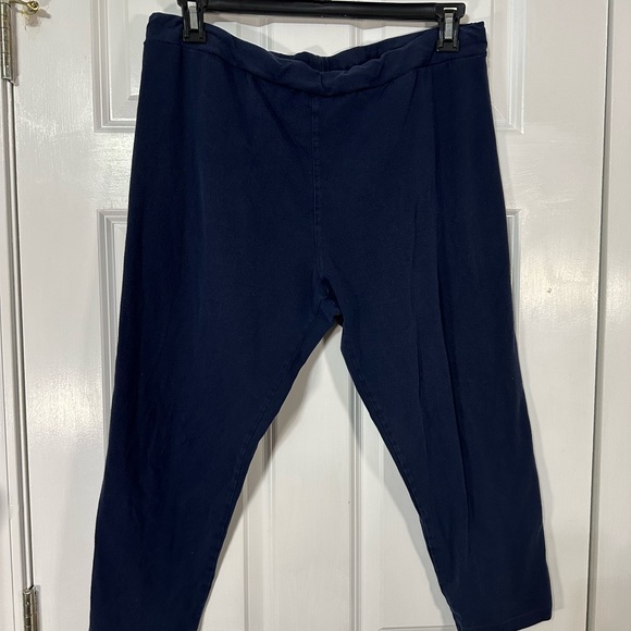 Style & Co. Gray and navy capri length Leggings - Picture 7 of 11